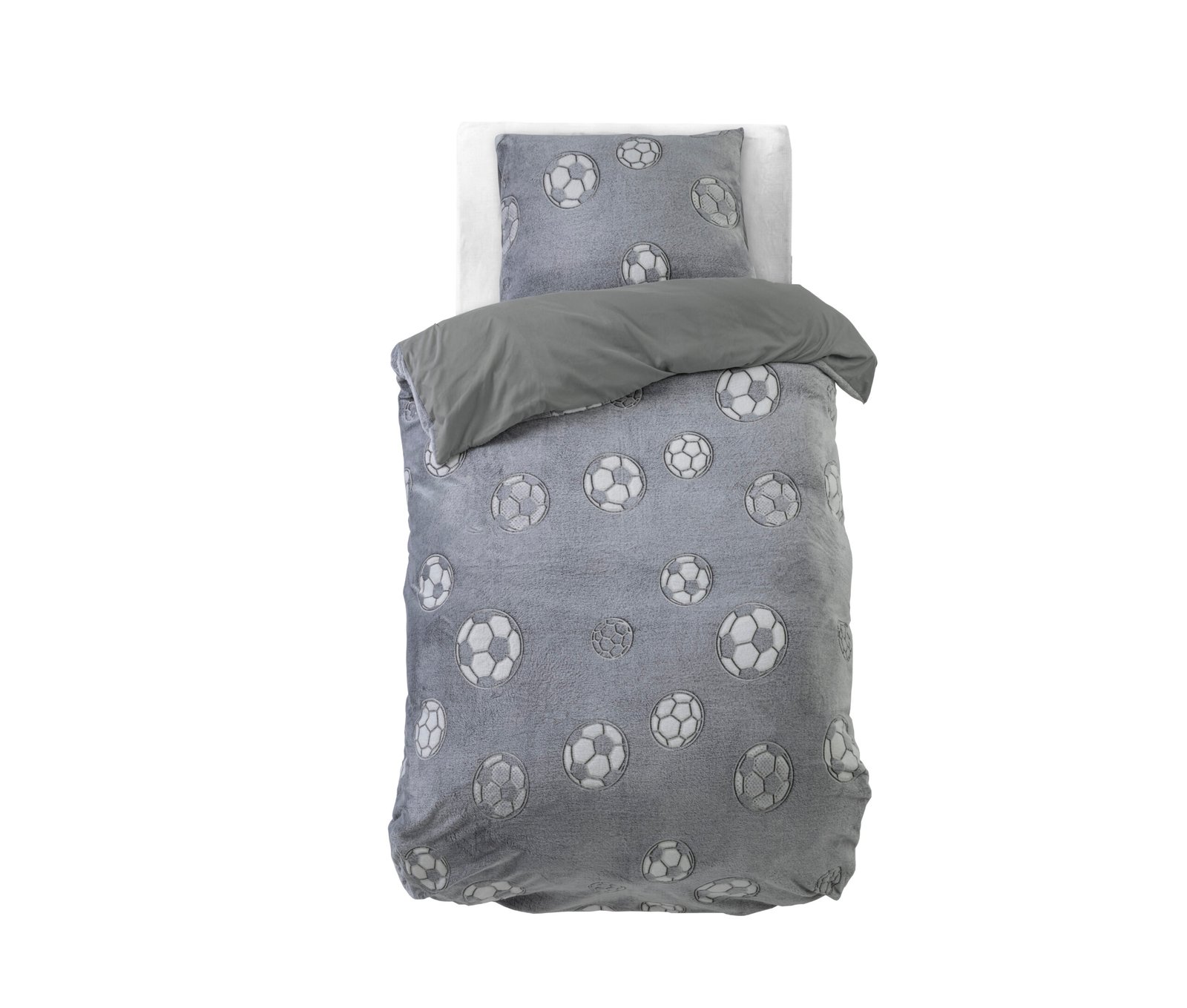 Glow in the dark Soccer Grijs