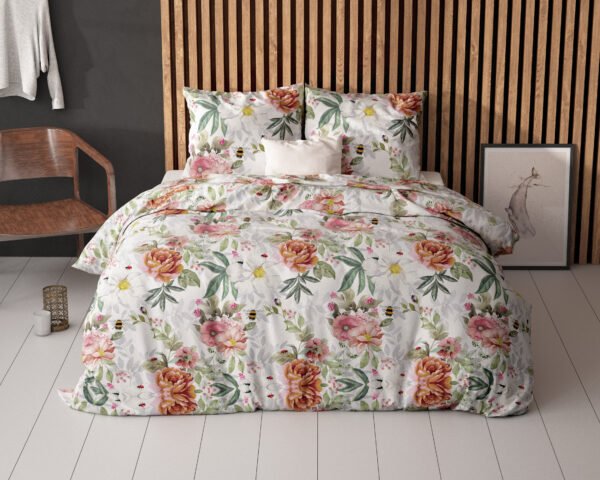 Romain Wit  dekbedovertrek