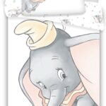 Katoen BABY Dekbedovertrek  Disney Dumbo - 135 x 100