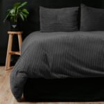 Rib Teddy Antraciet