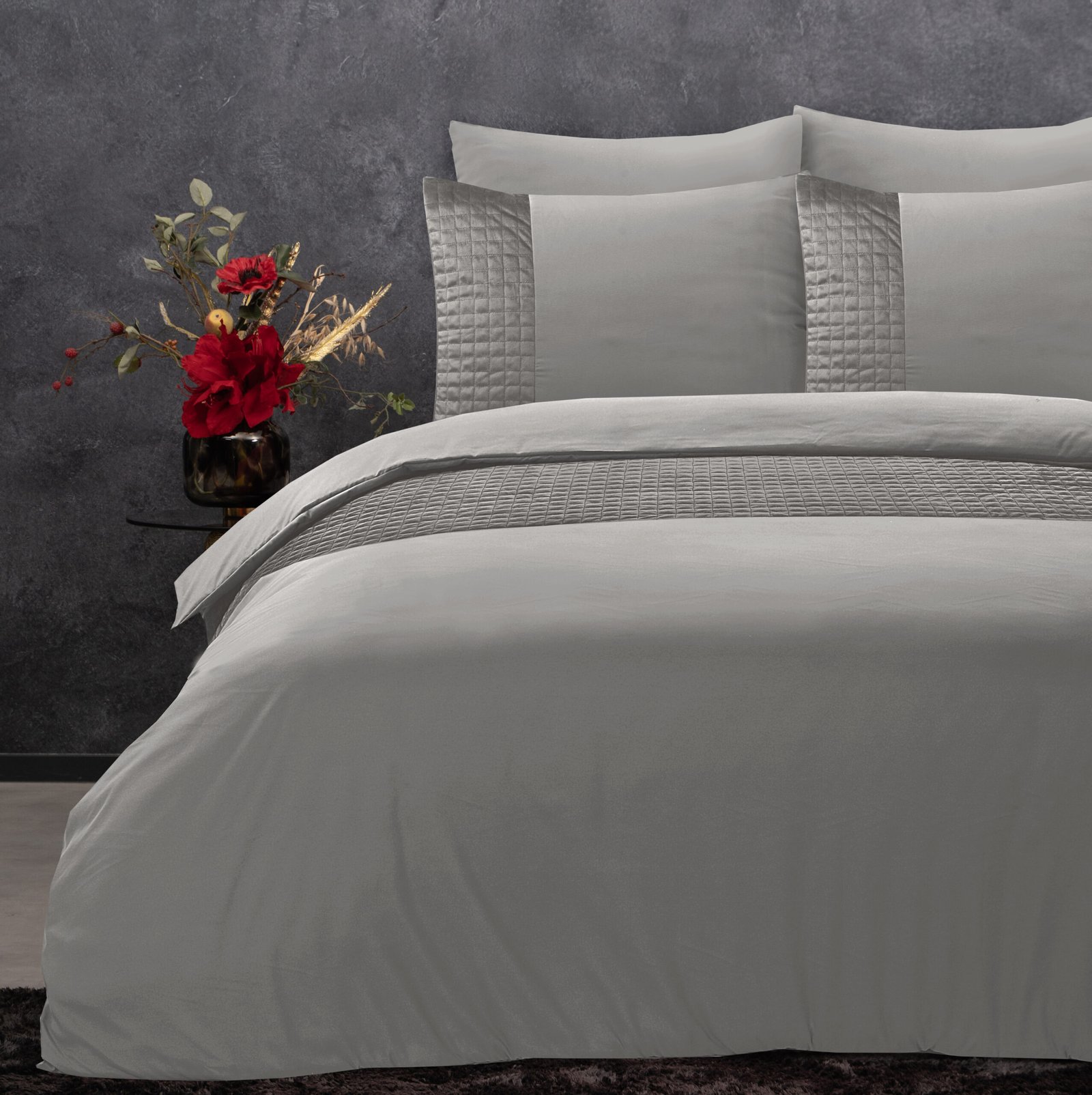 Velvet_Band_Sand-1 Velvet Band Sand/Grijs - Afbeelding 1