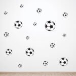 Voetbal muurstickers