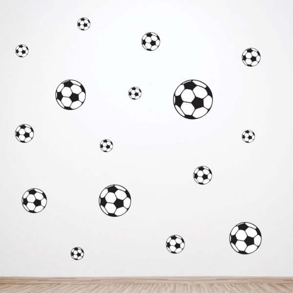 Voetbal muurstickers