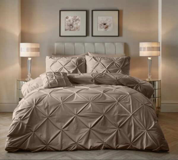 Velvet Pintuck Taupe