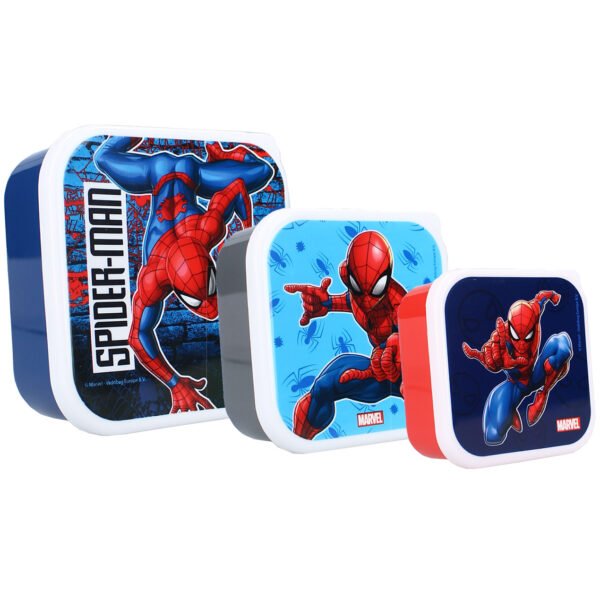 Snackbox (3in1) Spider-Man Let's Eat!