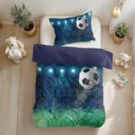 Live football Blauw 140 x 200/220