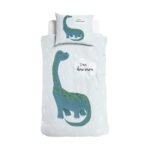 I'm a Dino-Sore Blauw 140 x 220